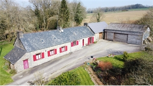 longere à la vente -   22530  SAINT GILLES VIEUX MARCHE, surface 112 m2 vente longere - UBI463043732