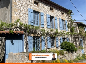 maison en pierres à la vente -   87290  CHATEAUPONSACSAC, surface 170 m2 vente maison en pierres - UBI471676103