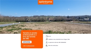 terrain a batir à la vente -   14500  ROULLOURS, surface 511 m2 vente terrain a batir - UBI473970914