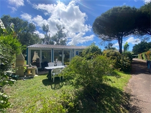 maison en bois à la vente -   85540  SAINT CYR EN TALMONDAIS, surface 59 m2 vente maison en bois - UBI475665359