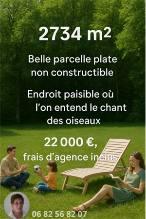 terrain à la vente -   91410  SAINT CYR SOUS DOURDAN, surface 2734 m2 vente terrain - UBI476046356