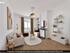 appartement bourgeois à la vente -   75014  PARIS 14EME ARRONDISSEMENT, surface 43 m2 vente appartement bourgeois - UBI480350456