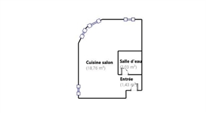 appartement ancien à la vente -   93400  SAINT OUEN SUR SEINE, surface 22 m2 vente appartement ancien - UBI480508400