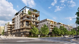 appartement neuf à la vente -   69150  DECINES CHARPIEU, surface 44 m2 vente appartement neuf - UBI447391310