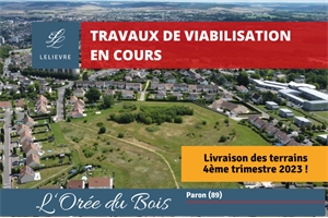 lotissement à la vente -   89100  PARON, surface 702 m2 vente lotissement - UBI389757935