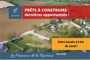 lotissement à la vente -   53260  FORCE, surface 447 m2 vente lotissement - UBI393255749