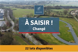 lotissement à la vente -   53810  CHANGE, surface 432 m2 vente lotissement - UBI408902453