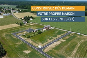 lotissement à la vente -   27180  LES VENTES, surface 844 m2 vente lotissement - UBI475199123