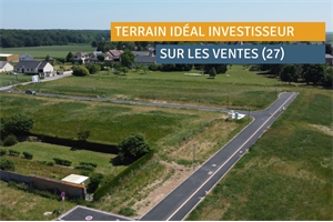 lotissement à la vente -   27180  LES VENTES, surface 843 m2 vente lotissement - UBI475199135