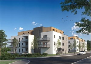 appartement neuf à la vente -   57950  MONTIGNY LES METZ, surface 64 m2 vente appartement neuf - UBI346680503