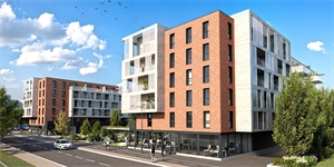 appartement neuf à la vente -   67200  STRASBOURG, surface 65 m2 vente appartement neuf - UBI361266450