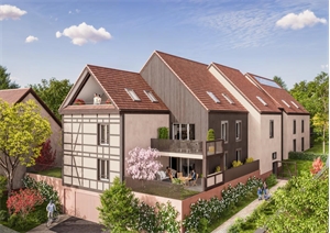 t2 à la vente -   67112  BREUSCHWICKERSHEIM, surface 42 m2 vente t2 - UBI469182410