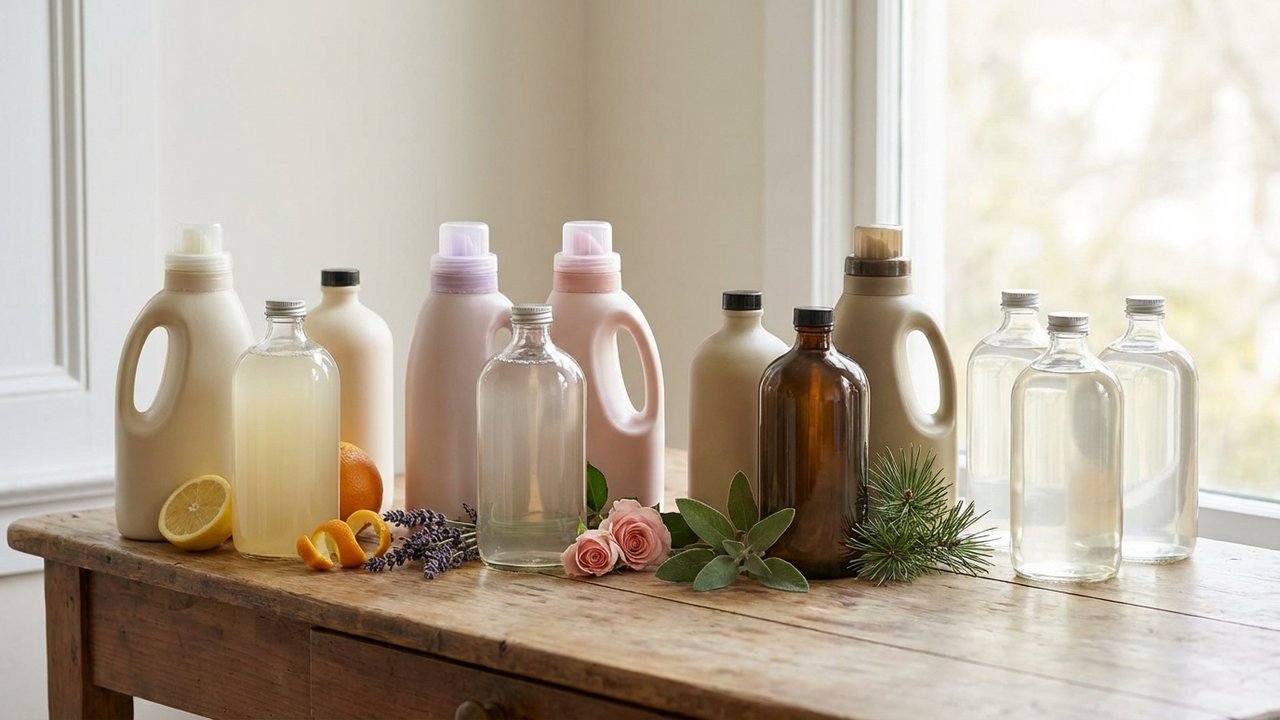 Sélection de lessives écologiques parfumées par famille olfactive