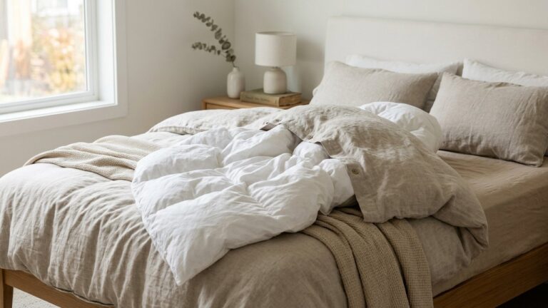 Couette qui glisse dans sa housse