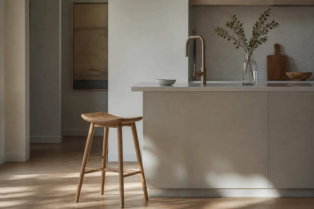 Tabouret pour îlot de cuisine à 90 cm