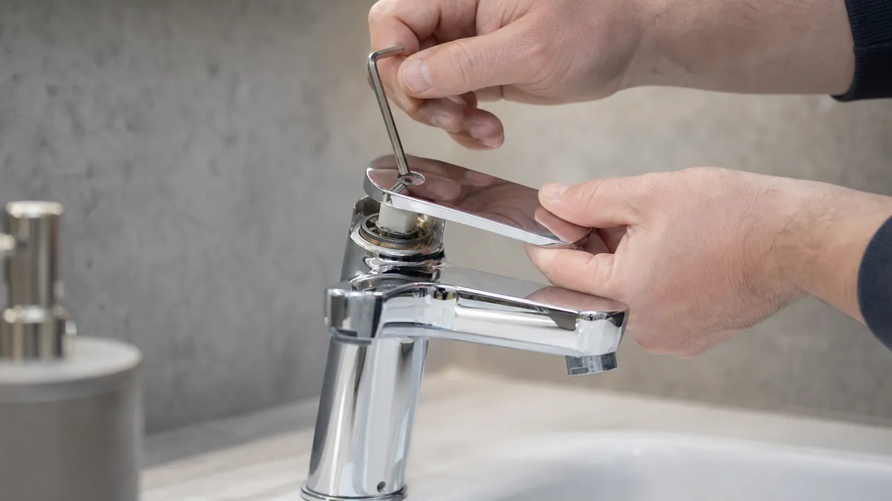 Comment démonter un mitigeur GROHE avec clé Allen