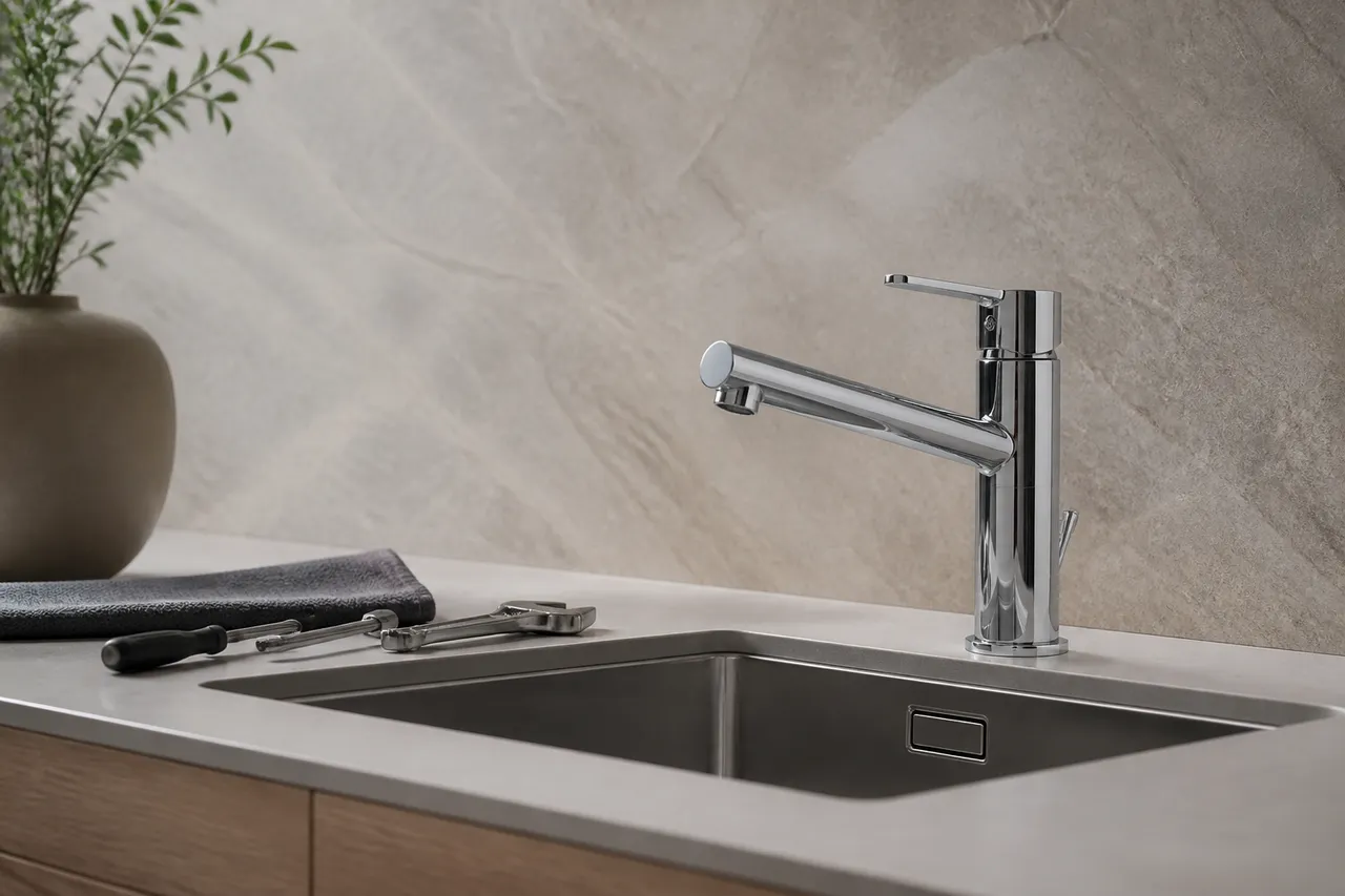Outils pour démonter un mitigeur GROHE avant l'intervention