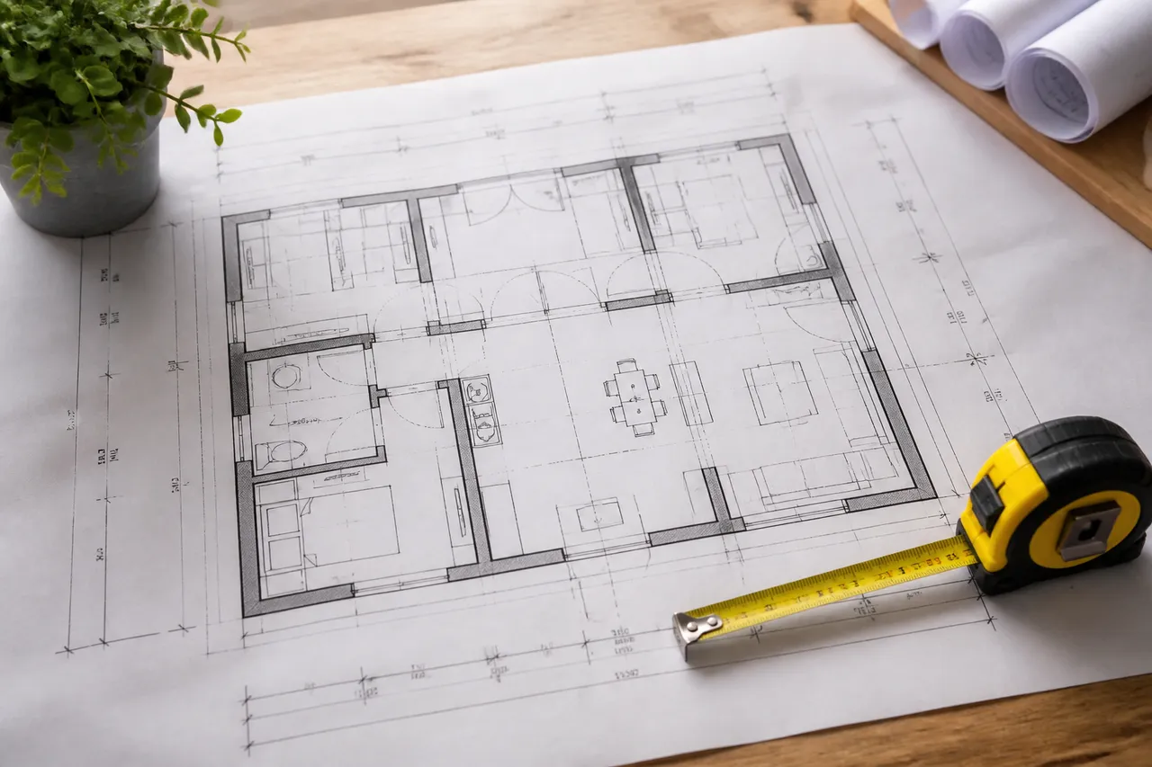 Plan simple pour construire une maison pas cher